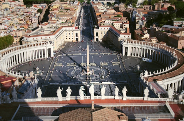 Premium Photo Piazza San Pietro Or St Peter Square Vatican City Rome Italy