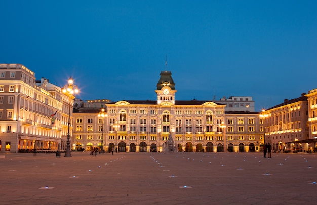 Premium Photo | Piazza Unità D'italia, Trieste