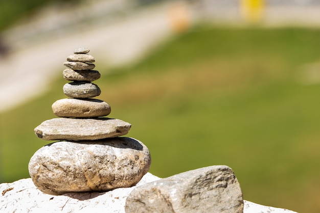 Premium Photo Pile Of Rocks Stone Zen Concept