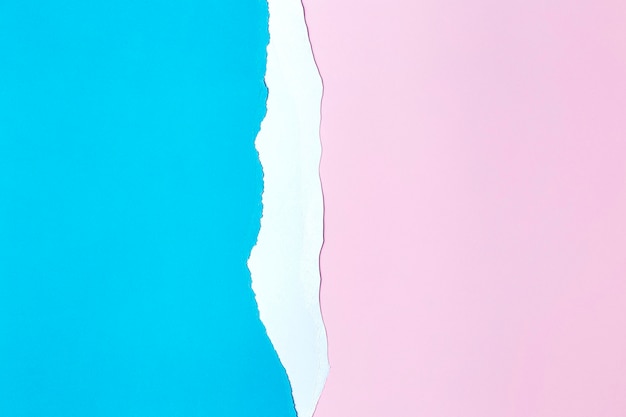 ピンクとブルーの紙の背景スタイル 無料の写真