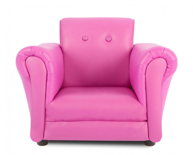 Premium Photo | Pink armchair