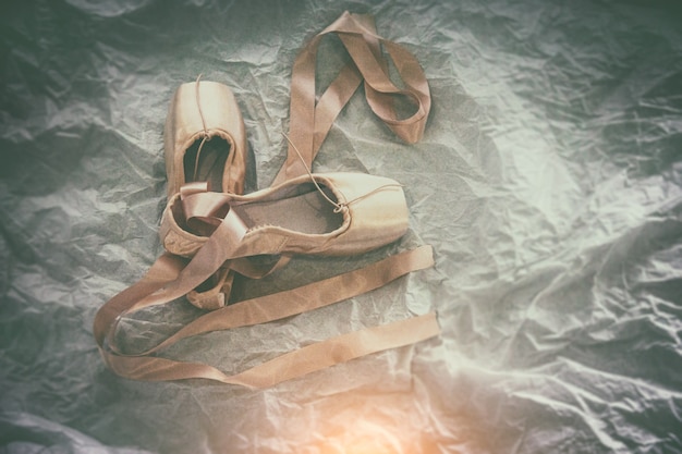 old ballet shoes