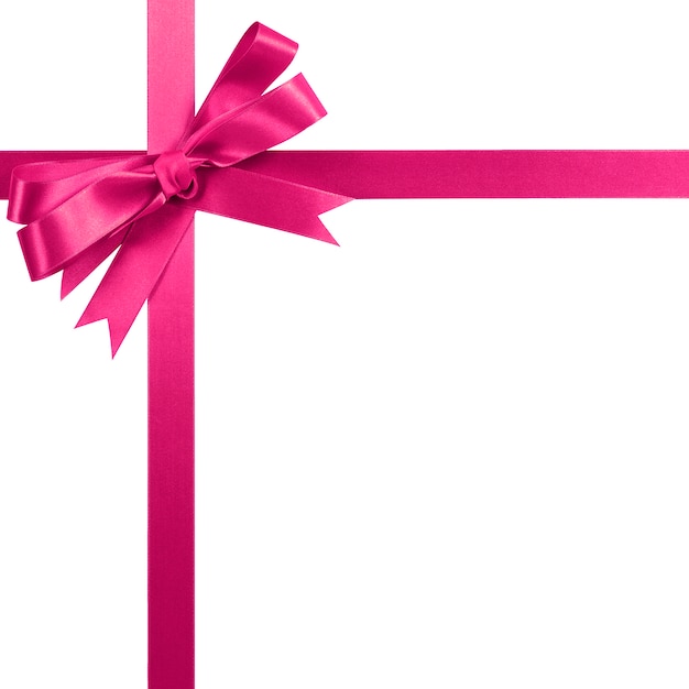 pink gift ribbon