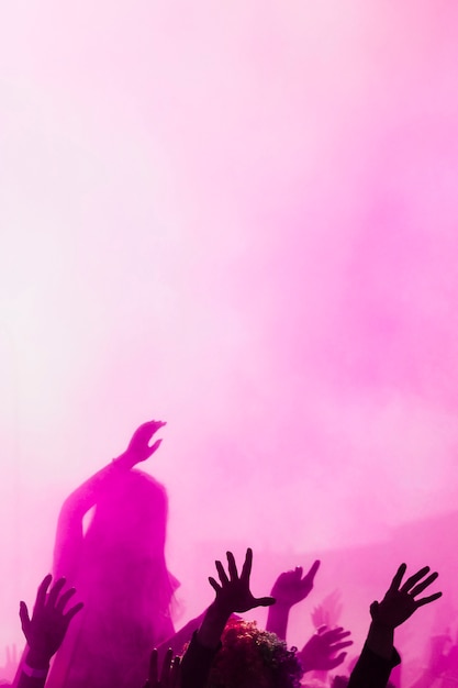 ピンクのホーリーパウダー 無料の写真