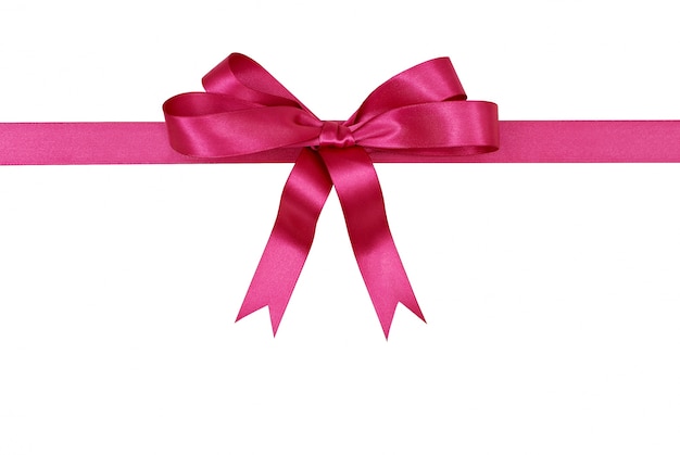 pink present ribbon
