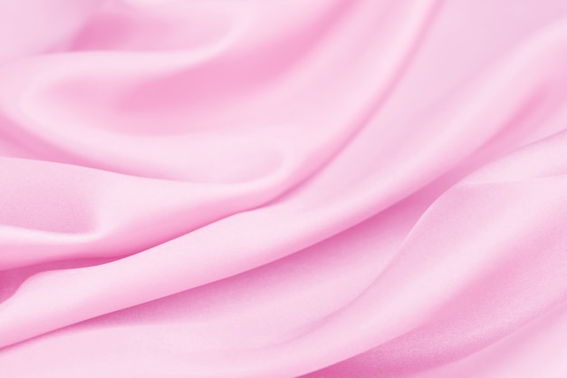 Premium Photo | Pink silk texture, background, luxurious satin