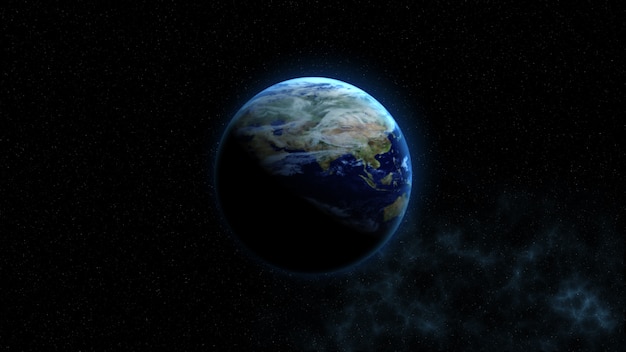 地球 Nasaから提供されたこの画像要素 プレミアム写真