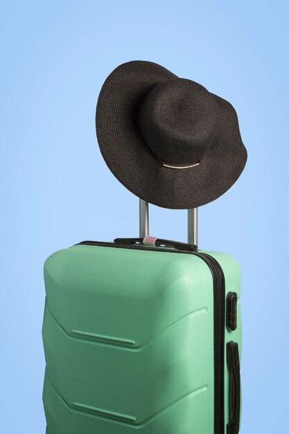 it wide handle suitcase