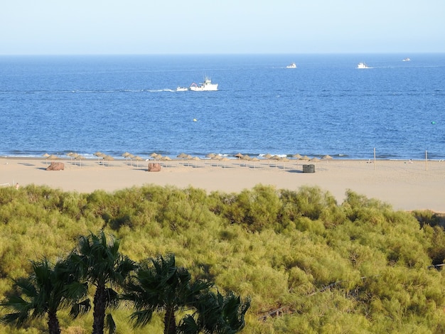 Premium Photo | Playa de punta del moral huelva andalucia espana