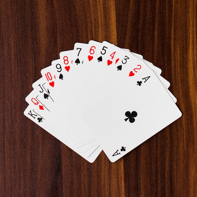 Download Playing cards full deck white background mockup | Premium ...
