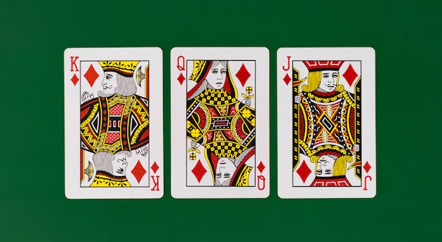 king queen and jack in blackjack