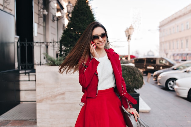 white and red attire