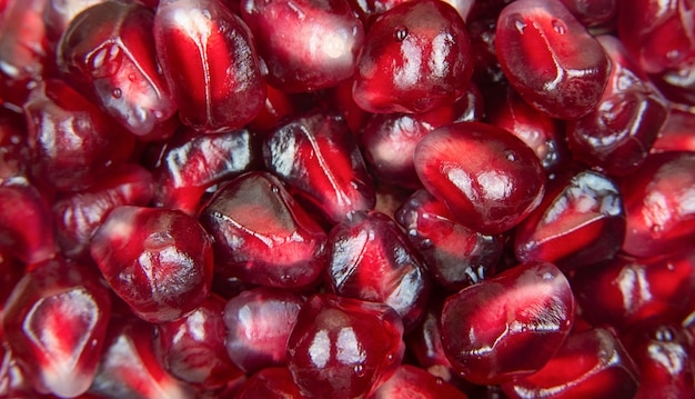 Premium Photo Pomegranate Seeds Close Up