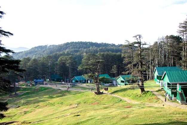 Premium Photo | A popular indian hill station destination - patnitop, jammu