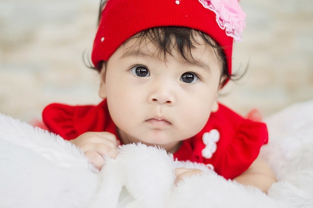 cute baby red dress