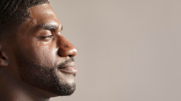 Premium Photo | Portrait of a handsome black man