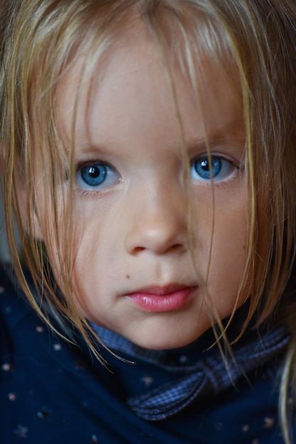 Маленькая Девочка С Большими Глазами Фото