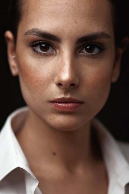 Premium Photo Portrait Of Sexy Caucasian Woman