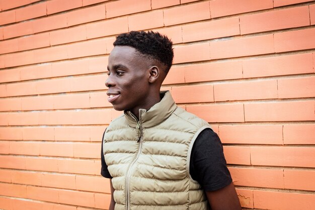 puffer vest with t shirt
