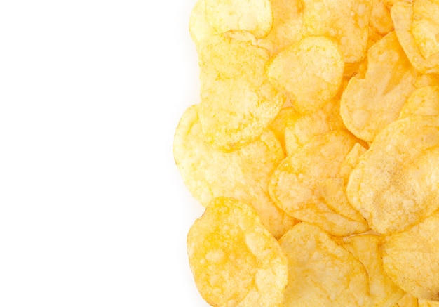 Premium Photo | Potato chips background