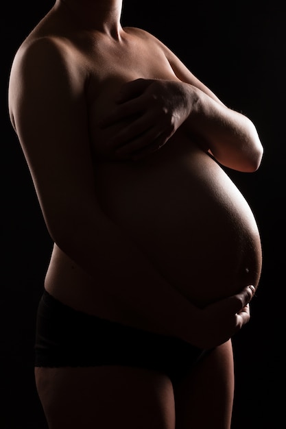 Naked pregnant PREGNANT PORN