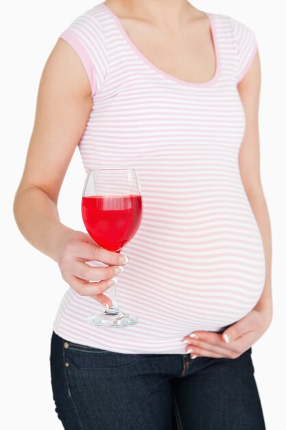 premium-photo-pregnant-woman-with-a-non-alcoholic-drink