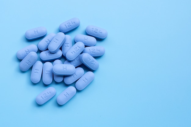 Premium Photo | Prep pills for pre-exposure prophylaxis to prevent hiv.