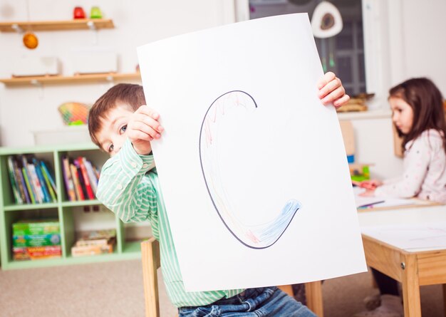 premium-photo-preschoolers-learn-letters