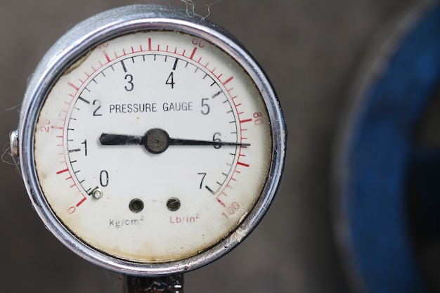 Pressure gauge Premium Photo