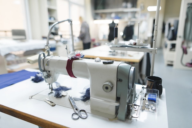 Premium Photo | Professional sewing machine