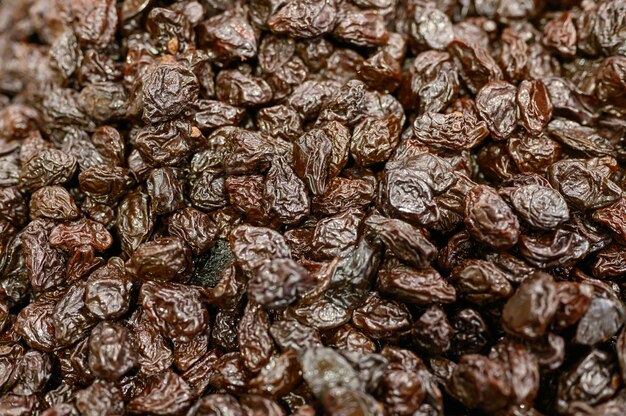 Premium Photo | Prunes a pile of dried fruits as a background