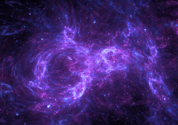 Purple Galaxy Background Free Photo