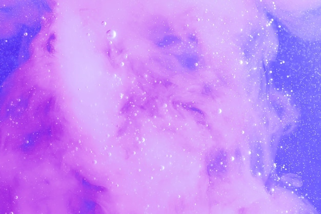 Purple shade smoke on starry night stars Free Photo