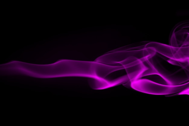 Premium Photo Purple Smoke Abstract On Black And Darkness Concept