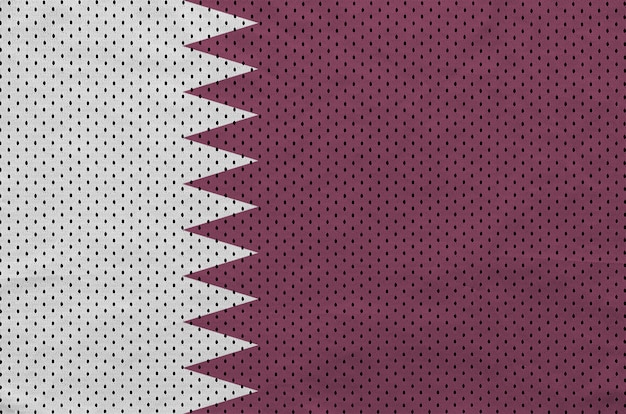 Download Free Qatar Flag Printed On A Polyester Nylon Sportswear Mesh Fabric Use our free logo maker to create a logo and build your brand. Put your logo on business cards, promotional products, or your website for brand visibility.