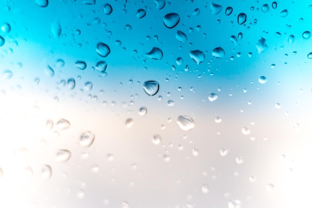 Premium Photo Rain Drops On Window Glass Outside Texture Background Water Of Wonderful 3324