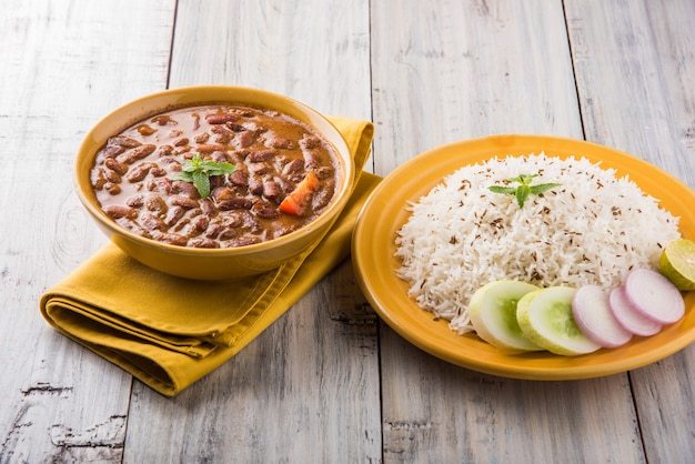 Premium Photo | Rajma or razma is a popular north indian food ...