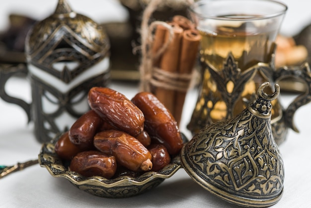Free Photo | Ramadan concept with dates