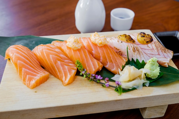 Free Photo Raw Fish Sushi Set Japanese Food free-photo-raw-fish-sushi-set-japanese-food