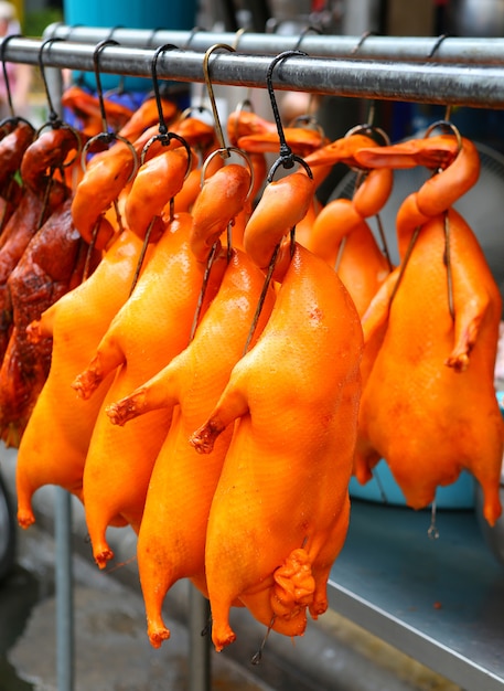 Peking Duck Hanging