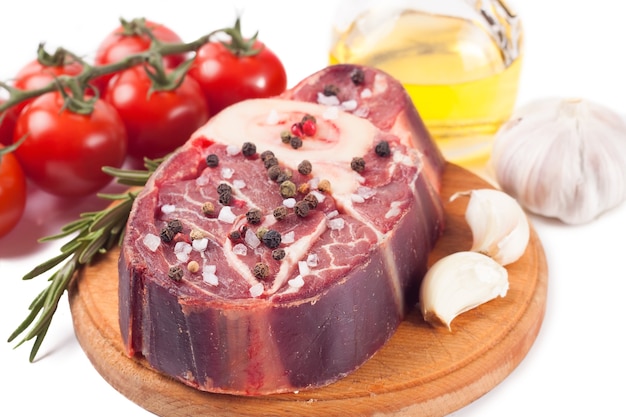 Premium Photo Raw Meat Beef Steak With Bone