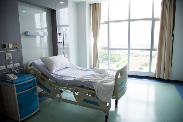 Premium Photo | Recovery room with beds and comfortable medical ...