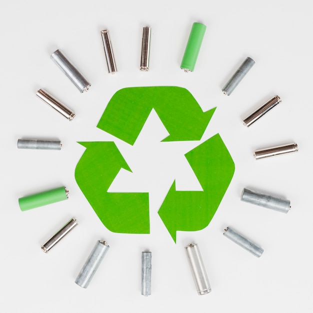 Download Free Recycling Symbol On Grey Background Free Photo Use our free logo maker to create a logo and build your brand. Put your logo on business cards, promotional products, or your website for brand visibility.