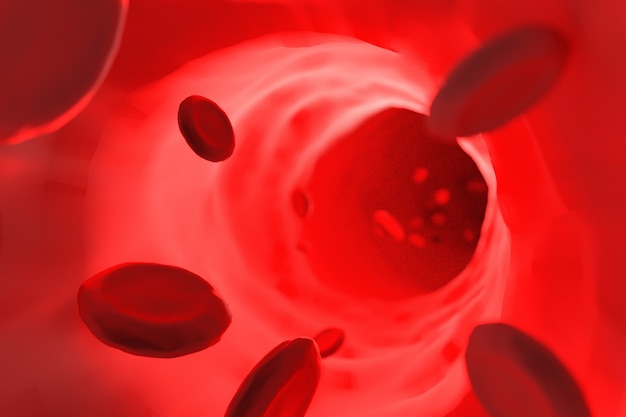 Red blood cell Premium Photo