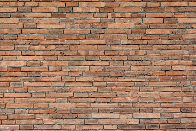Red Brick Wall Texture Grunge Background For Interior Design