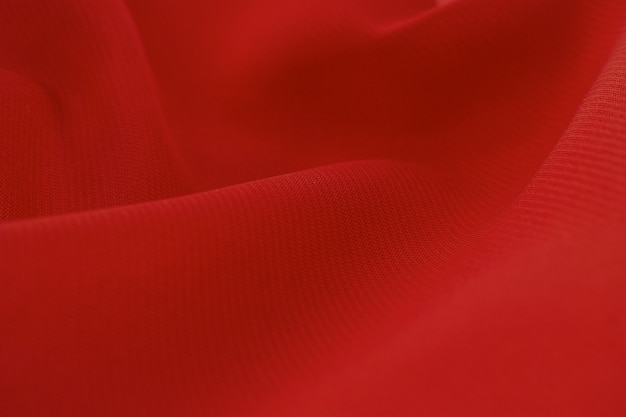 Free Photo | Red fabric texture