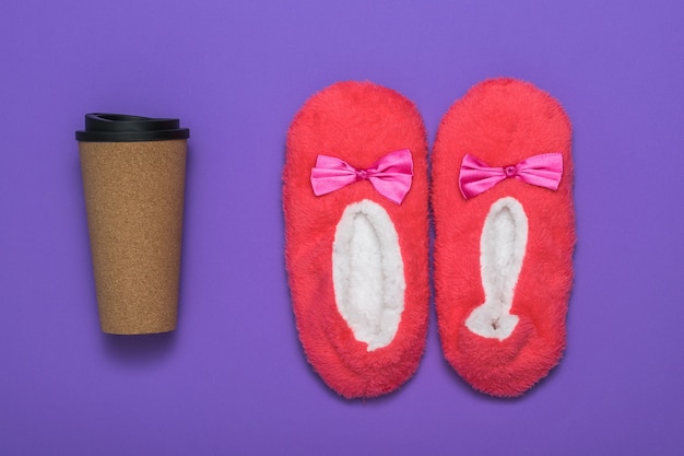cup type slippers