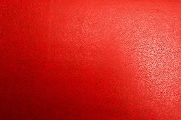 赤い革のクローズアップの壁紙 プレミアム写真