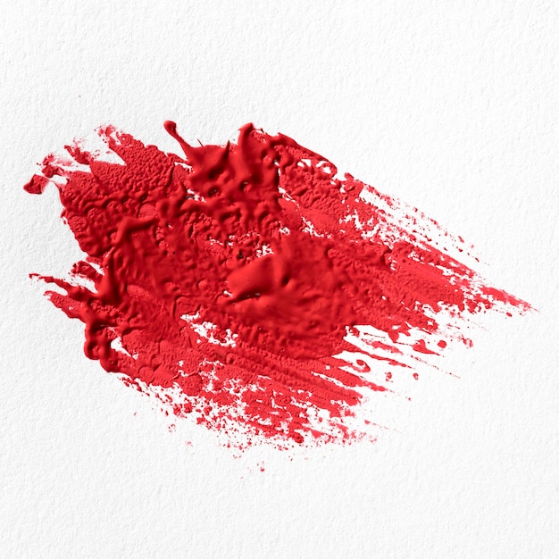 赤いペンキ汚れ抽象芸術 無料の写真