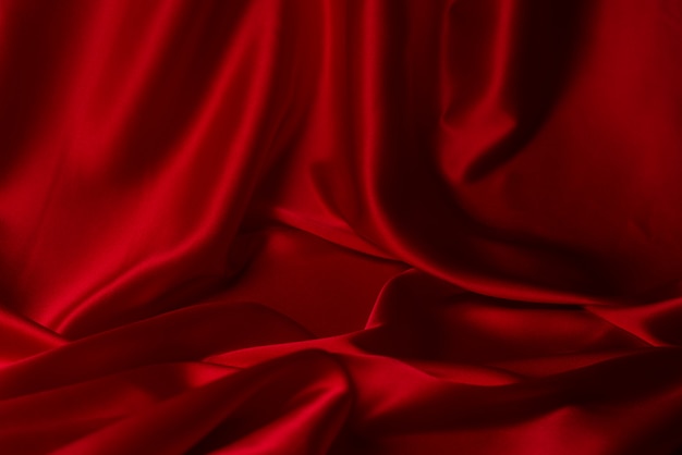 Premium Photo Red Silk Or Satin Luxury Fabric Texture 